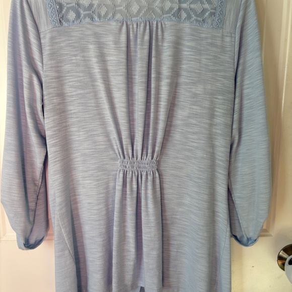 NY Collection Buttondown Shirt, Size M - Picture 7 of 11